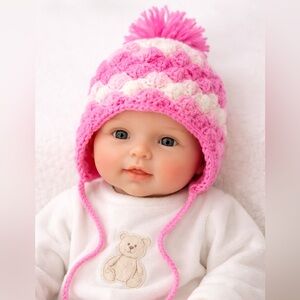 Hand knitted Baby Hat